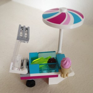 Lego Friends Magazine Ice Cream Cart