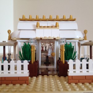 Lego Orangery MOC Front Detail