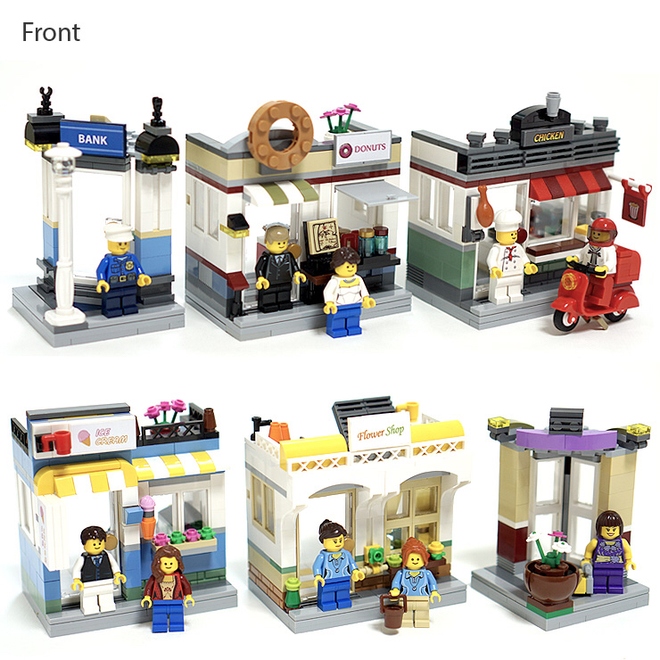 Lego Ideas Shopping Streets