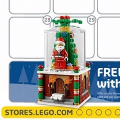 Lego Snow Globe