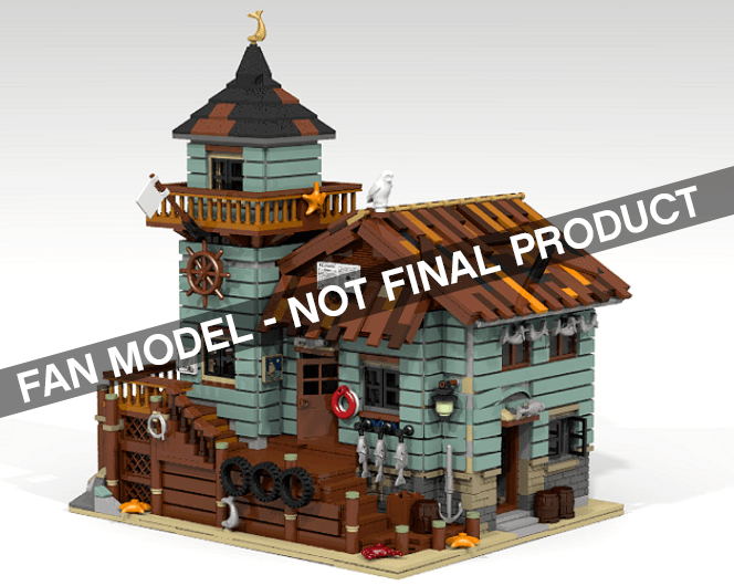 the old fishing store lego