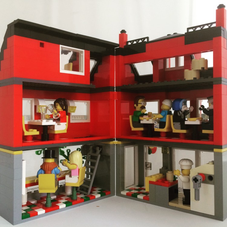 Lego Pizzeria Lego Pizza Shop