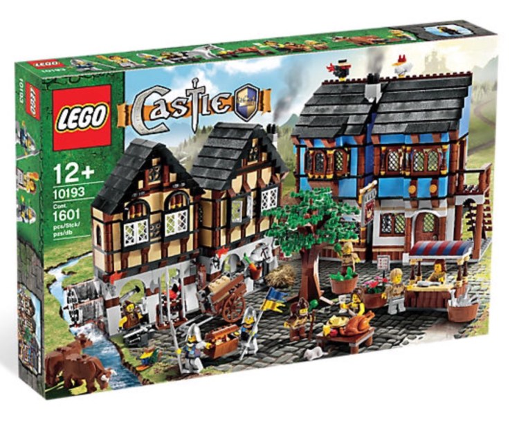 Lego Medieval Market Village