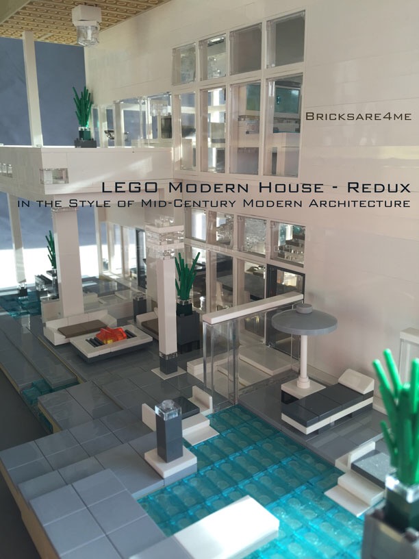 Lego Modern a House bricksare4me