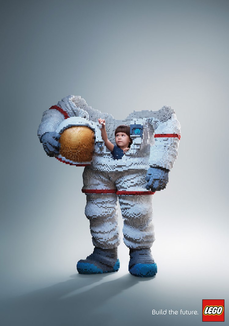 Lego Astronaut Ogilvy Bangkok