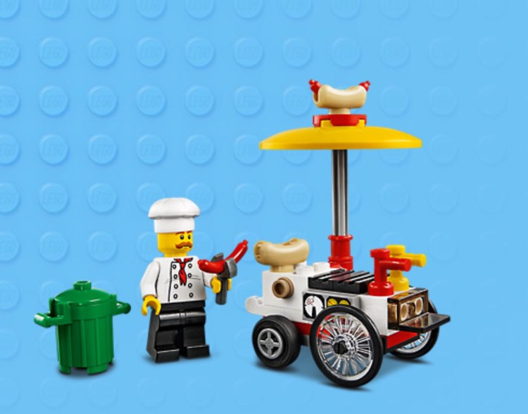 Lego Hotdog Stand