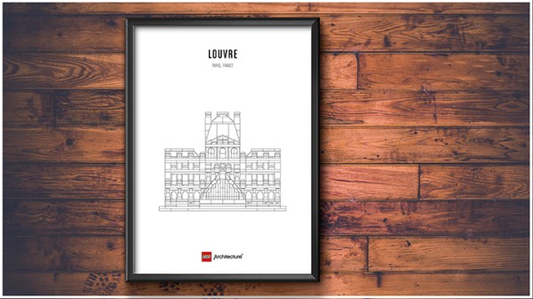 LEGO Architecture Louvre