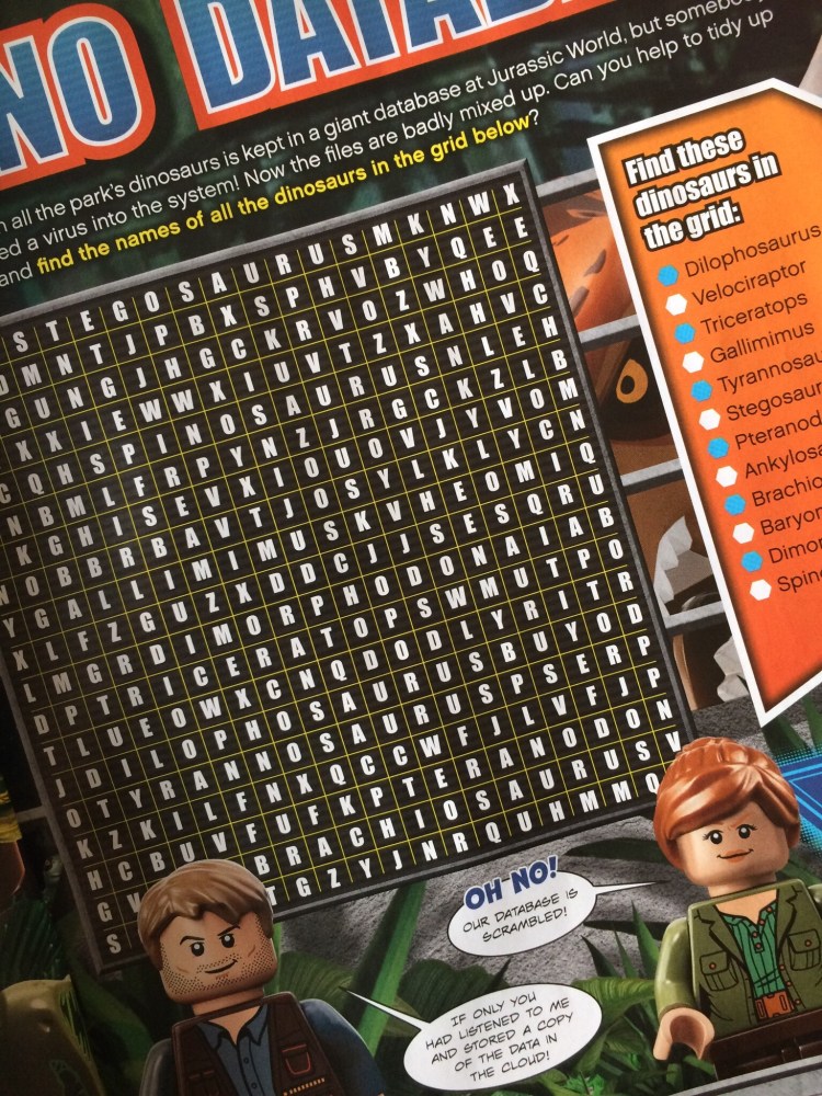 LEGO Jurassic World Magazine Issue 2