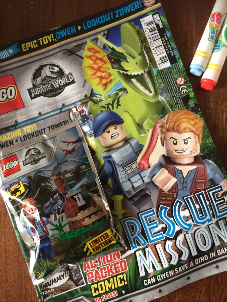 Lego Jurassic World Magazine Issue 2