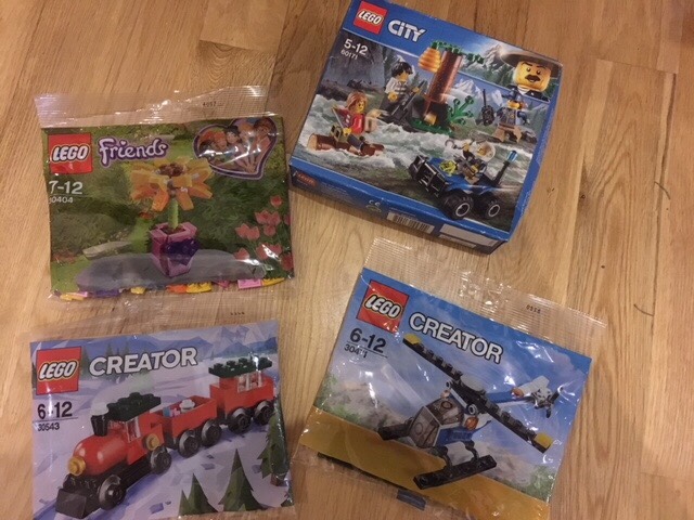 Lego Creator polybag and Lego Friends polybag