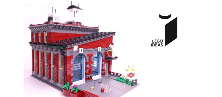 Lego Contemporary Fire Station Lego Ideas Logo