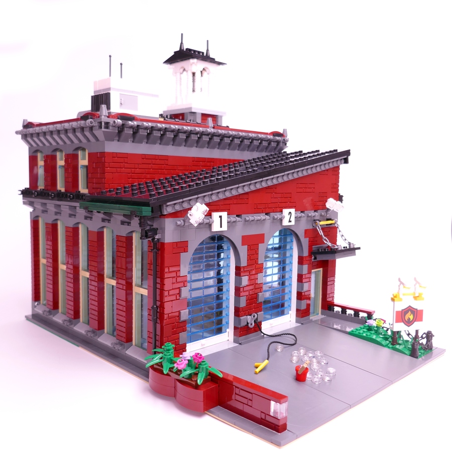 LEGO Contemporary Fire Station