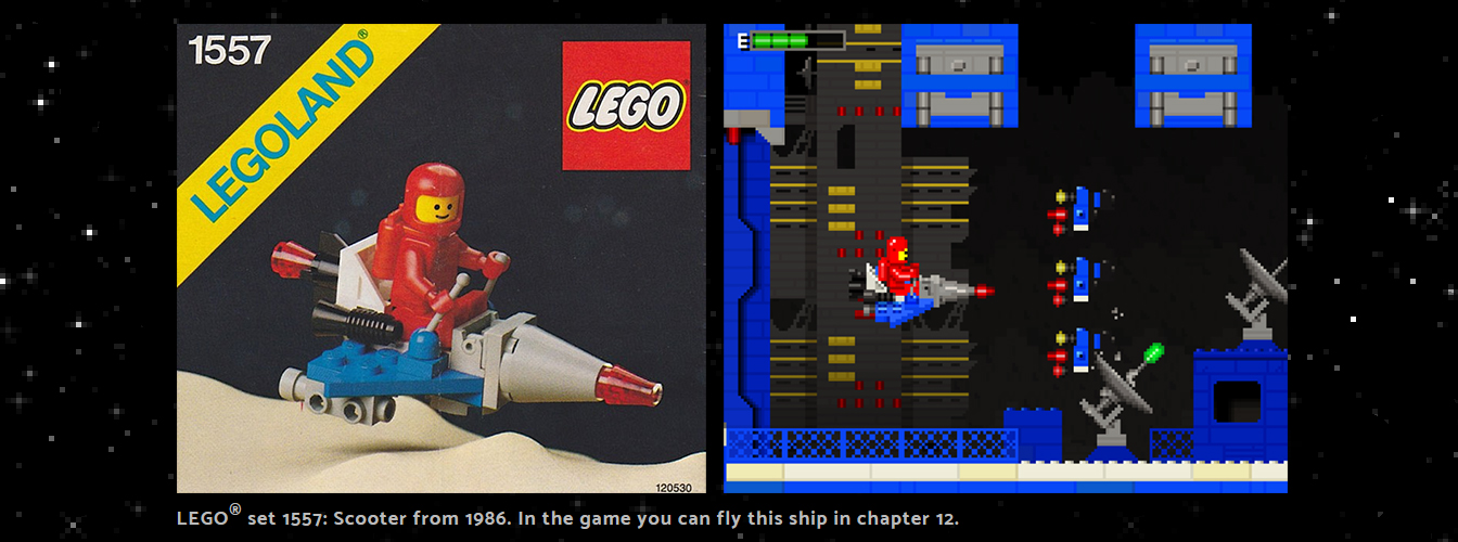 Lego Classic Space Adventure Game by Johan Alexanderson