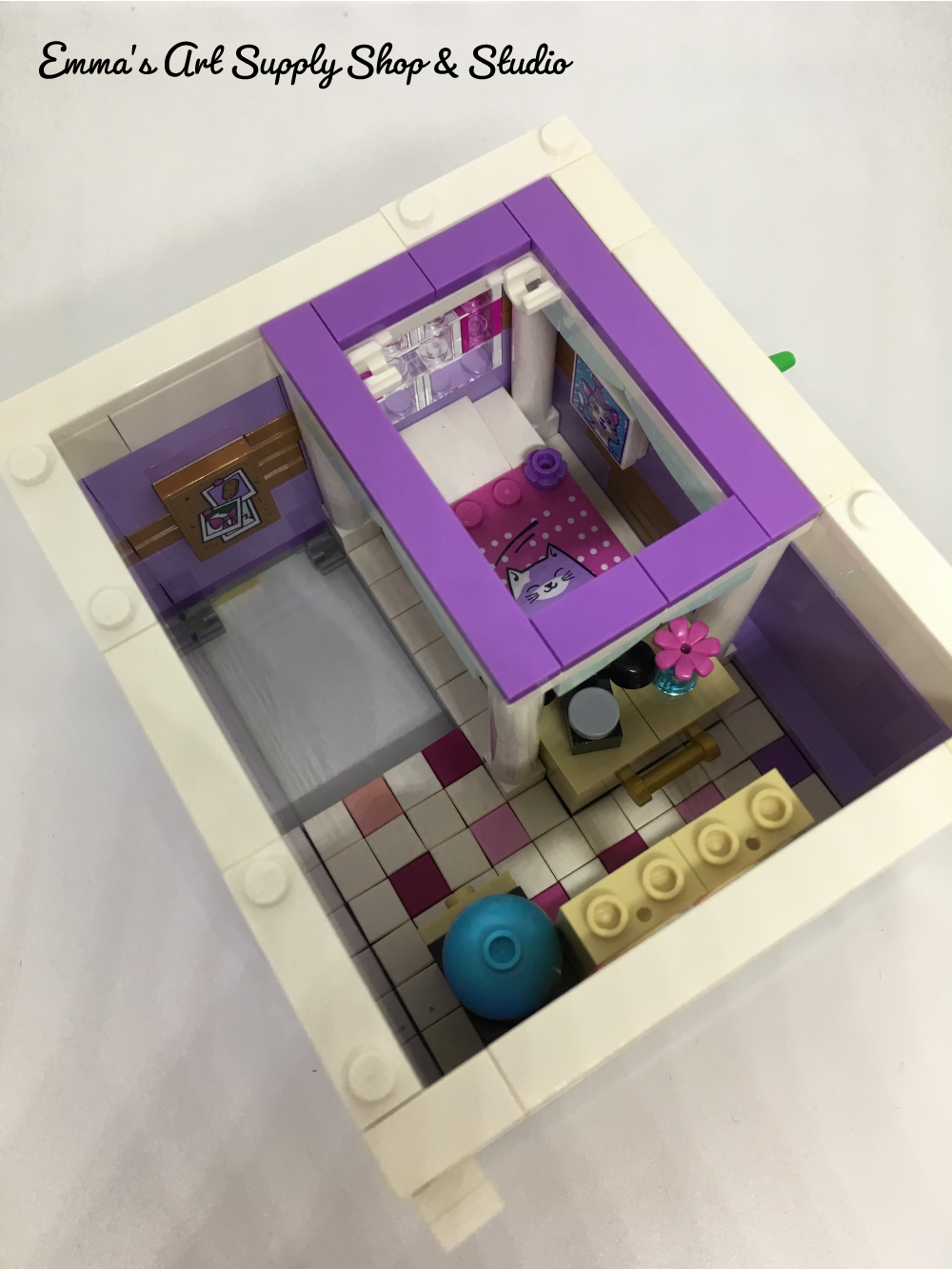 LEGO Friends Emmas Art Supply Shop and Studio MOC